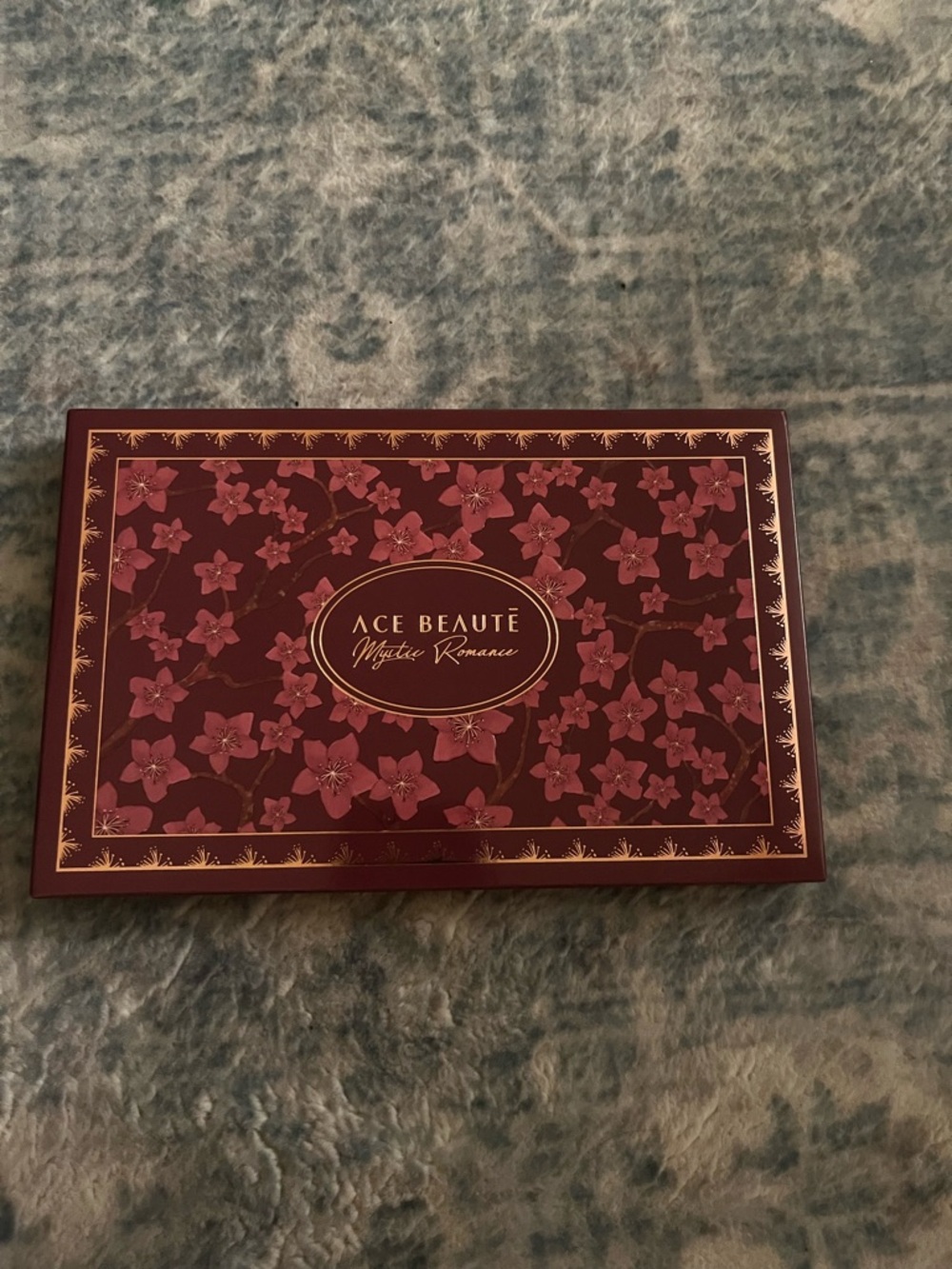 Ace Beaute Mystique Romance Eyeshadow Palette - Burgundy Pink Gold